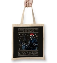 I Need Your Clothes Terminator Christmas Knit I Need Your Clothes Terminator Christmas Knit Bez Çanta Uzun Saplı