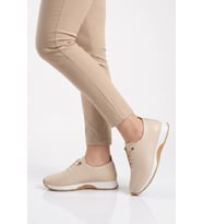 AYK'S Bej Lastik Bağcıklı Kadın Casual Ayakkabı 068 Z
