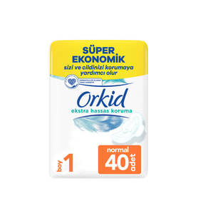 Orkid Ekstra Hassas Cesaret Paketi Normal 40'li