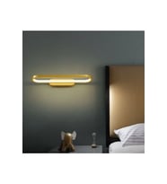 Modern Led Dekoratif Elips Duvar Aplik Günışığı