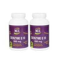 Ncs Coenzyme Q-10 200 Mg 90 Tablet x 2 Adet (Renksiz)