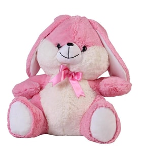 Yumoş Tavşan Küçük Boy Pembe 43 cm