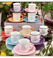 LAVİN 58007 KAHVE FİNCAN SETİ COFFEE 12 PARÇA
