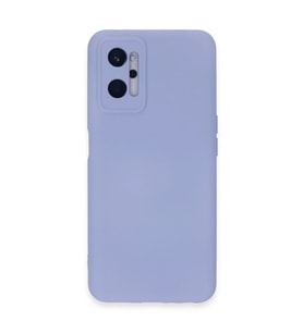 Realme 9i 4G Kılıf Nano içi Kadife Silikon - Lila