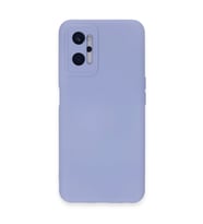 Realme 9i 4G Kılıf Nano içi Kadife Silikon - Lila