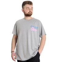 Mode XL Büyük Beden Erkek T-shirt GAME OVER 23130 Grimelanj