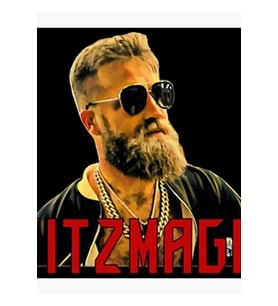 Me Fitzmagic Tablo Ahşap Poster Dekoratif