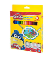 Play-Doh 12 Renk Keçeli Kalem 5 mm 