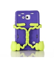 Galaxy Tab 3 Lite 7.0 T110 Fuchsia Eva Boxer Tablet Silikon (Gri)