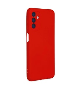 Samsung Galaxy A04s Kılıf Nano İçi Kadife Silikon - Kırmızı