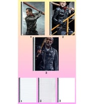 The Walking dead negan 3 adet defter A4 büyük boy çizgili_kareli_çizgisiz