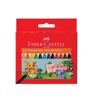 Faber Castell Süper Yıkanabilir Mum Boya 12 Renk 