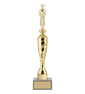 ODAK KUPA - Figürlü Kupalar - Mezuniyet Erkek Figürlü Kupalar FG-027 B - 46 cm
