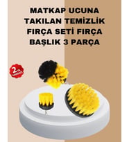 3’lü Matkap Ucu Fırça Takımı Zorlu Kirler İçin
