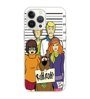 Iphone 12 PRO Uyumlu Scooby Doo Tasarımlı Şeffaf Telefon Kılıfı