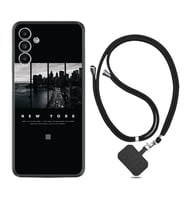 Samsung A23 A31 A32 A50 A51 A52 A53 A70 Kılıf Boyun Askılı Silikon New York 1612