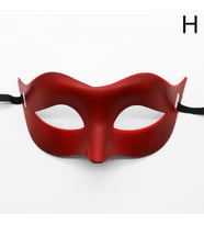 Masquerade Kostüm Partisi Venedik Balo Maskesi (Kırmızı)