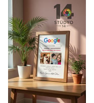 Stüdyo 14 Kişiye Özel Google Arama Motoru  Çerçeveli Tablo - Anneler Günü Hediyesi - Arkadaşa Hediye - Sevgiliye