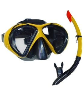 Diving Dalış Maskesi Snorkel Yetişkin - 51711-Sari (Lisinya)