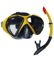 Diving Dalış Maskesi Snorkel Yetişkin - 51711-Sari (Lisinya)