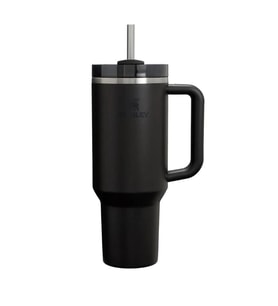 STANLEY 10-12574-015 PİPETLİ QUENCHER H2.O FLOWSTATE 1.18 L. PASLANMAZ ÇELİK TERMOS BARDAK SİYAH