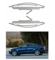 Audi A3 Sedan Cam Çıtası Çerçevesi Krom Komple 2013-2020 arası
