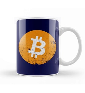 Bitcoin Present I Krypto Money Corrupt Money 02 Kupa Bardak Porselen