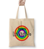 Leonardo DiCaprio- Retro Rainbow Style Bez Çanta Uzun Saplı