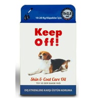 Little Friends Keep Off Orta Irk 10-20 kg Köpek Bit, Pire, Kene Ense Damlası 5*2,5 ml
