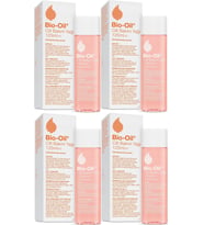 Bio-Oil Çatlak Oluşumunu Önleyici Cilt Bakım Yağı 125ML (Yeni Formül) (4 Lü Set)