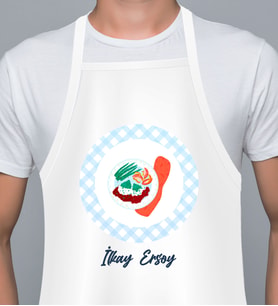 Kişiye Özel En İyi Chef- Aşçı Mutfak Önlüğü MO093E