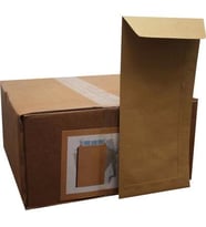 12x25cm Kraft Formula Zarf - 500 Adet