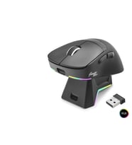 Kablosuz Rgb Mouse Şarj Standlı - Siyah MF1216B