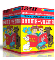 Okuma Yazma Eğitim Seti (7 Spiralli Kitap)