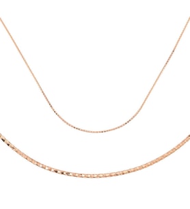Gümüş Omega Choker Zincir