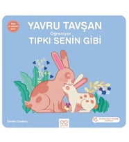 Yavru Tavşan Öğreniyor Tıpkı Senin Gibi