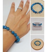 Sirius Serisi Apatit Taşı 10mm Unisex Bileklik (52896)