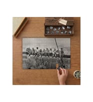 Öğle Yemeği Amerika Tasarımı 240 parça Ahşap Puzzle Ahşap Kutuda MP06583