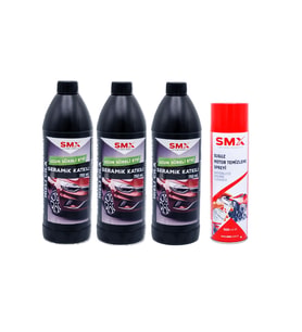 3 Adet Seramik Katkılı Hızlı Ve Pratik Cila - 1 Adet Susuz Motor Temizleme Spreyi
