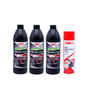 3 Adet Seramik Katkılı Hızlı Ve Pratik Cila - 1 Adet Susuz Motor Temizleme Spreyi