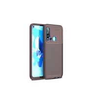 Huawei P20 Lite 2019 Uyumlu Kılıf Zore Negro Silikon Kapak (Kahverengi)