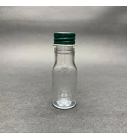 10 cc Plastik Şişesi  - Yeşil Metal Kapaklı - 10 ml  Plastik Şişesi x 10 adet (Karışık)
