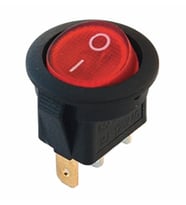 LOCKWAY IC-131A Yuvarlak Işıklı Anahtar 50 Adet