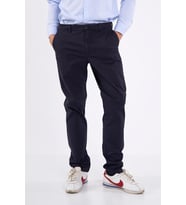 ASSERTİVO CHİNO  KETEN PANTOLON (Lacivert)
