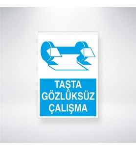 Taşta Gözlüksüz Çalışma 21x28 Arkası Yapışkanlı Levha