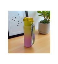 PARADİSE Çift Renkli 700 ml Sızdırmaz pipetsiz ip tutmaçlı Büyük Model Su Şişesi