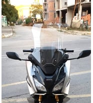 MOTOCAM Honda Forza NSS 750 Ön Cam 2021-2023 Model 60cm Şeffaf Renkli 4mm