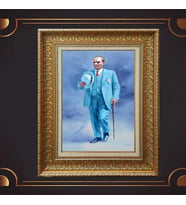 ÖZEL SERİ ALTIN VARAKLI ATATÜRK TABLO S958
