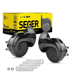 Seger 12 Volt Çift Fişli Salyangoz Dadat Korna