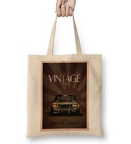 SKYLINE VINTAGE Bez Çanta Uzun Saplı